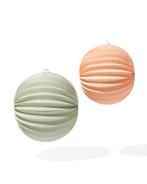 HEMA Lampion papier 2 stuks 20 en 24cm, Hobby en Vrije tijd, Feestartikelen, Verzenden, Nieuw