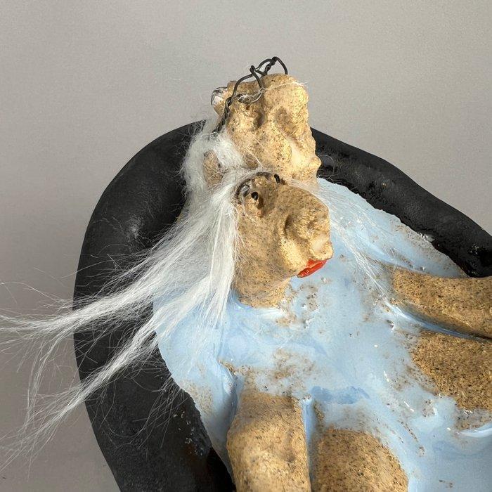 Anna Em - sculptuur, The wedding Anniversary - hand made -, Antiek en Kunst, Curiosa en Brocante