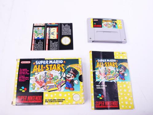 SNES - Super Mario All-Stars - Boxed CIB (B-Grading), Spelcomputers en Games, Games | Nintendo Super NES, Ophalen of Verzenden