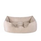 Rosewood 40 Winks Hondenmand Cord Ribstof Beige - 46X36X15 C, Verzenden, Nieuw