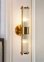 Luxe Kristallen Wandlamp – Modern Goud Design met E14 Fittin, Huis en Inrichting, Verzenden, Nieuw