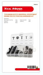 TM 60 Delige Assortiment carrosserie clips, Schroeven voor, Auto diversen, Autogereedschap, Nieuw, Verzenden