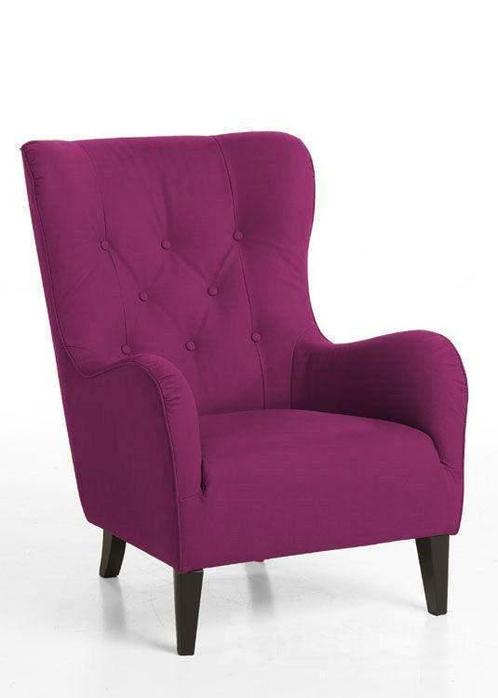 Fauteuil James - fauteuils - Roze, Huis en Inrichting, Stoelen, Nieuw, Stof