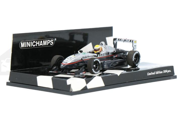 Dallara F302 Mercedes 410040321 Minichamps  Modelauto 1:43, Hobby en Vrije tijd, Modelauto's | 1:43, Verzenden