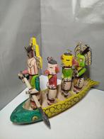 Pirogue - In de stijl kachina Hopi (Zonder Minimumprijs), Antiek en Kunst, Kunst | Niet-Westerse kunst