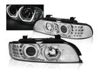 3D Angel Eyes koplampen Chrome geschikt voor BMW E39, Verzenden, Nieuw, BMW