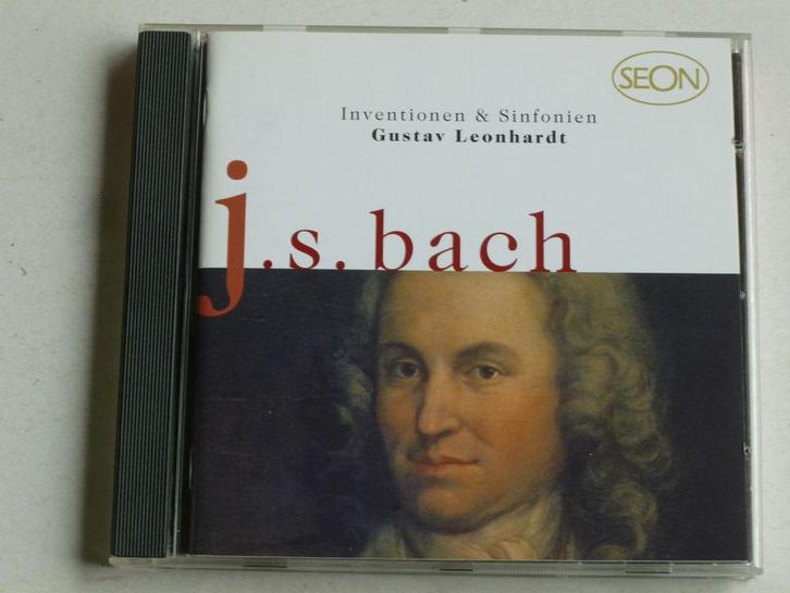 Bach - Inventionen & Sinfonien / Gustav Leonhardt, Cd's en Dvd's, Cd's | Klassiek, Zo goed als nieuw, Verzenden
