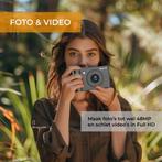 2dekans | Denver Digitale Camera Full HD - 48MP - Vlog, Audio, Tv en Foto, Fotocamera's Digitaal, Ophalen of Verzenden, Zo goed als nieuw