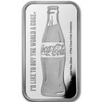 Wereld. Silver bar ND Coca Cola, 1 Oz (.999)  (Zonder