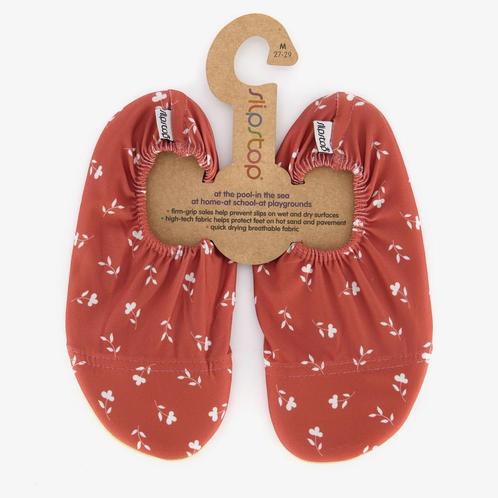 Slipstop kinder schoenen rood met bloemen maat 21/23, Kleding | Heren, Schoenen, Nieuw, Verzenden