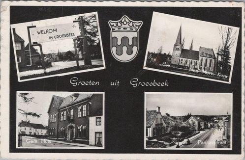GROESBEEK - Meerluik Groeten uit Groesbeek, Verzamelen, Ansichtkaarten | Nederland, Verzenden