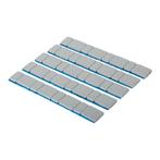 Plaklood 4x5/10gr 100 stuks 6kg grijs gecoat, Nieuw