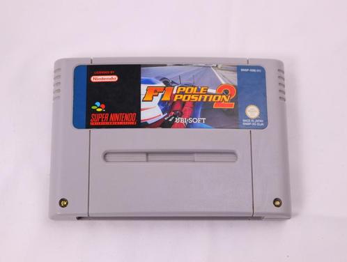 SNES - F1 Pole Position 2, Spelcomputers en Games, Games | Nintendo Super NES, Ophalen of Verzenden