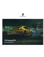 2020 PORSCHE 718 CAYMAN GT4 HARDCOVER BROCHURE RUSSISCH, Nieuw, Porsche, Author