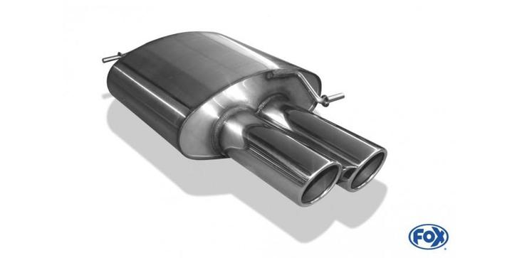 FOX Audi Q5 - 8R quattro einddemper - 2x90 type 16, Auto-onderdelen, Uitlaatsystemen, Nieuw, Verzenden