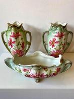 Keller et Guérin de Luneville - Jardinière (3) - Porselein -