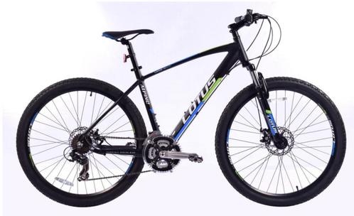 LOTUS ALPINE MTB 27.5 INCH H 48 21 SPEED BLACK MD, Sport en Fitness, Overige Sport en Fitness, Nieuw, Verzenden