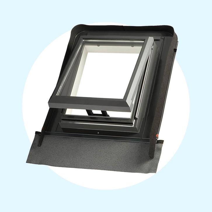 Ubbink Purilan Euro Dakraam Universeel 440x550 Grijs met..., Doe-het-zelf en Verbouw, Glas en Ramen, Nieuw, Verzenden