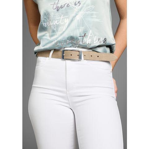Laura Scott Leren riem voor dames in tijdloos elegant, Kleding | Dames, Riemen en Ceinturen, Nieuw, Verzenden