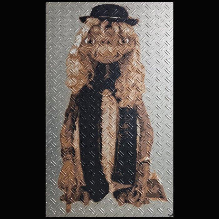 Jinks Kunst - E.T. GIRLY / Unique work, Antiek en Kunst, Kunst | Schilderijen | Modern