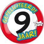 Paper Dreams - XL Button - 9 jaar - Doorsnee 10 cm, Verzamelen, Speldjes, Pins en Buttons, Ophalen of Verzenden, Nieuw