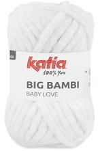Katia Big Bambi - 100 wit - XXL Chenille Garen, Ophalen of Verzenden, Nieuw