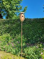 Beeldje - BIrdhouse - IJzer, Metaal