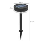 TRUUSK Zonnelampen 3 Stuks - Warm Wit Licht - IP65 Waterdich, Verzenden, Nieuw