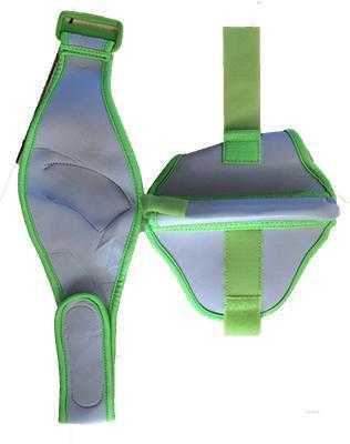 Wii Fit/Fitness Armbanden Groen - Third Party Wii, Spelcomputers en Games, Spelcomputers | Nintendo Consoles | Accessoires, Zo goed als nieuw