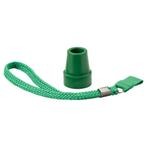 Groene stokdop met polsbandje voor wandelstok, Diversen, Verpleegmiddelen, Ophalen of Verzenden, Nieuw