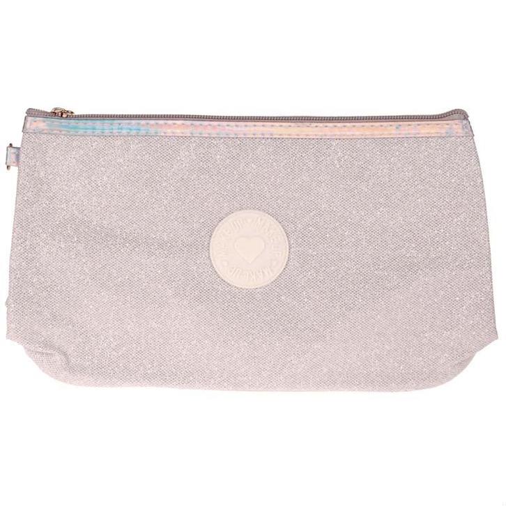Toilettas Glitter Make-up - Zilvergrijs - Rits & Handgreep -, Sieraden, Tassen en Uiterlijk, Toilettassen, Meisje, Nieuw, Ophalen of Verzenden