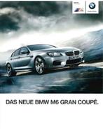 2013 BMW M6 SERIE GRAN COUPÉ BROCHURE DUITS, Boeken, Auto's | Folders en Tijdschriften, Nieuw, BMW, Author