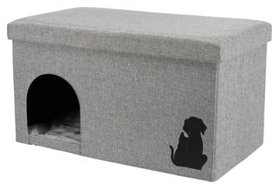 Trixie Kattenhuis Kimy Grijs, Dieren en Toebehoren, Katten-accessoires, Nieuw, Verzenden