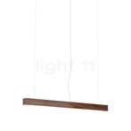 Tunto LED60 Hanglamp LED, walnoot - 160 cm - dali, Huis en Inrichting, Lampen | Hanglampen, Verzenden, Nieuw