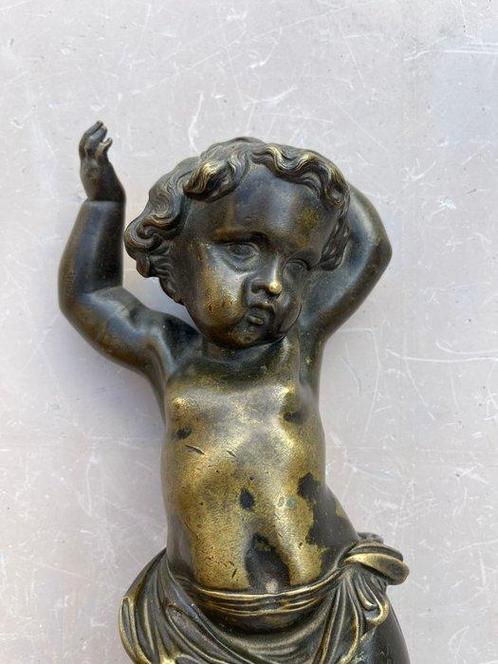 sculptuur, L’ange dormeur - 33 cm - Gepatineerd brons, Antiek en Kunst, Kunst | Niet-Westerse kunst