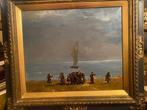 Scuola Veneta o Lombarda (XIX) (Seguace di Ciardi) - Veduta, Antiek en Kunst, Kunst | Schilderijen | Klassiek