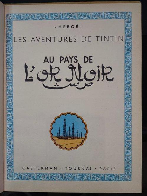 Tintin T15 - Tintin au Pays de lor noir (B4) - C - 1 Album, Boeken, Stripboeken
