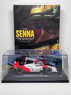 Mclaren - Ayrton Senna - 1988 - Schaalmodel 1/24 en boek, Nieuw