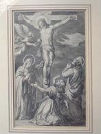 Set of 4 Copperengravings with scenes from the Passion of