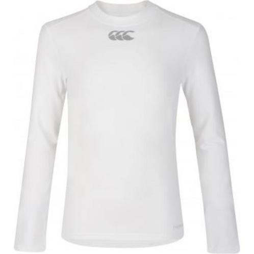 Canterbury Thermoreg Long Sleeve Top Kids - White, Kleding | Heren, Sportkleding, Nieuw, Verzenden