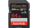 Veiling - SanDisk 64GB Extreme Pro SDXC UHS-I card (200MB/s), Nieuw
