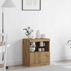 vidaXL Dressoir Bruin 60 x 37 x 67 cm Bewerkt hout, Verzenden, Nieuw