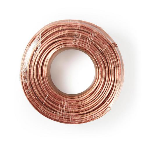 Luidsprekerkabel 2x 4 mm2 | 100 meter Speakerkabel, Audio, Tv en Foto, Audiokabels en Televisiekabels, Luidsprekerkabel, Nieuw