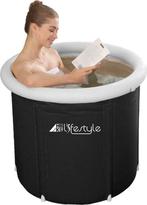 Zitbad - Mobiele Badkuip - Bath Bucket - Zwart - Nieuw, Huis en Inrichting, 50 tot 100 cm, Nieuw, Minder dan 100 cm, Overige typen