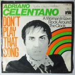 Adriano Celentano - Dont play that song - Single, Cd's en Dvd's, Vinyl Singles, Gebruikt, 7 inch, Pop, Single