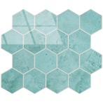 Zelfklevende Mozaïek Tegel - Afimera Baltic Blue Hexagon -, Huis en Inrichting, Ophalen of Verzenden, Nieuw