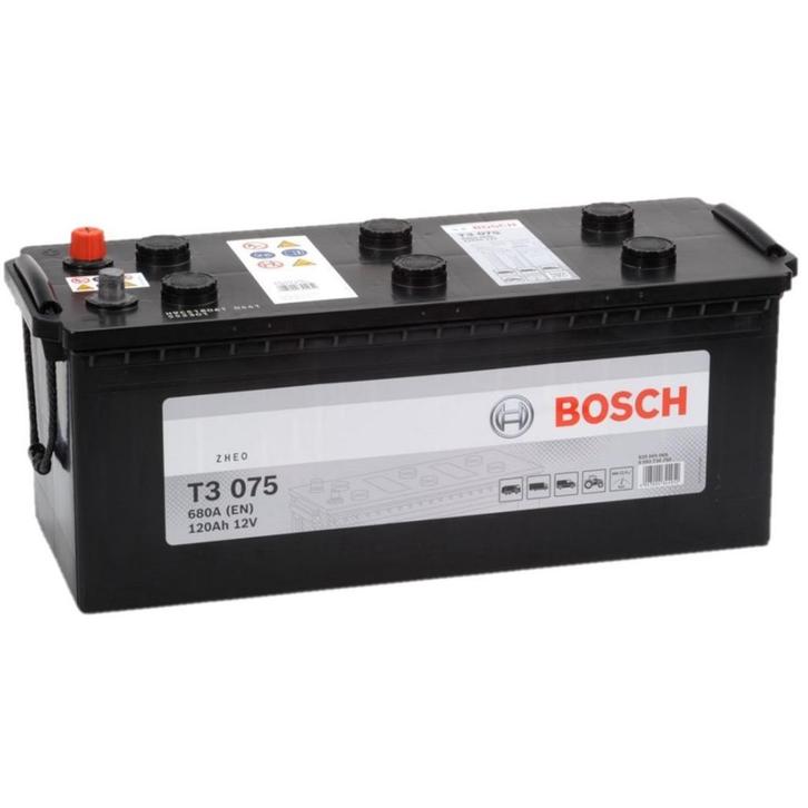 Bosch Startaccu 12 volt 120 ah T3 075 Black truckline, Watersport en Boten, Accessoires en Onderhoud, Nieuw, Ophalen of Verzenden