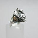 Zonder Minimumprijs - Vintage Gif ring - Ring Zilver