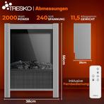 Sfeerhaard elektrisch - Elektrische haard - Met verwarming -, Verzenden, Zo goed als nieuw