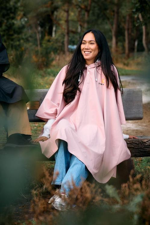 TinyTin Regenponcho - regenkleding - 100% waterdicht, Caravans en Kamperen, Regenkleding, Regenponcho, Dames, Heren, Nieuw, Verzenden